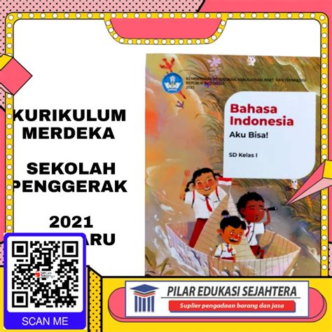 Jual Buku Kelas 1 Sd Bahasa Indonesia Kurikulum Merdeka Penggerak 2021