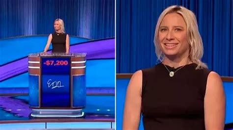 Jeopardy Star Erin Buker Says Her Second Lowest Score Is Teachable