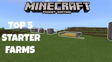 Top 5 Must Have Starter Farms In Mcpetutorial Youtube