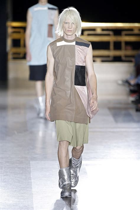 Rick Owens Menswear Fashion Show Collection Spring Summer