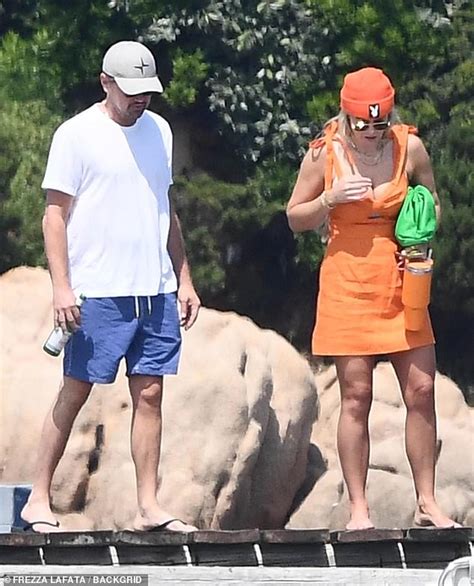 Leonardo DiCaprio Goes Shirtless As He Joins Bikini Babe On A Superyacht In Sun Soaked