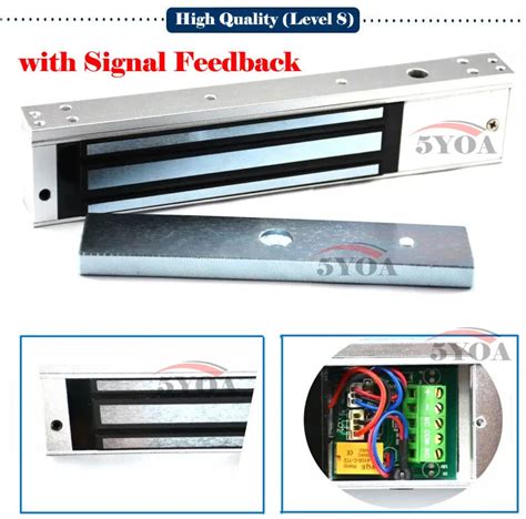 V Electronic Lock With Signal Feedback Electric Magnetic Door Kg