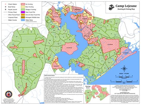 Camp Lejeune Area Map