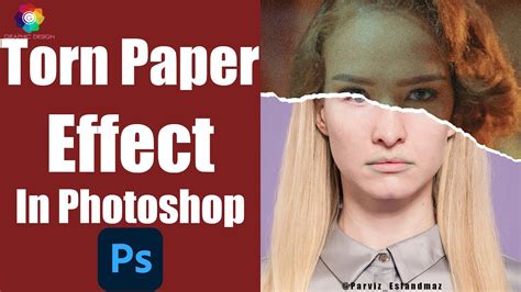 How To Create Ripped Paper Effect In Photoshop Torn Paper Effect