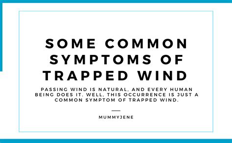 Some Common Symptoms Of Trapped Wind