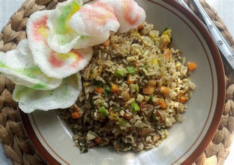 Resep Nasi Goreng Cabe Ijo Ikan Asin Oleh Meieka Cookpad