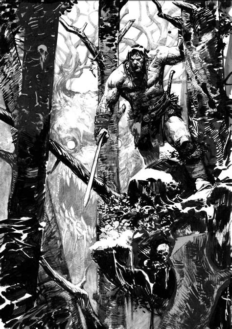 Gerardo Zaffino Comic Books Art Fantasy Artwork Conan The Barbarian