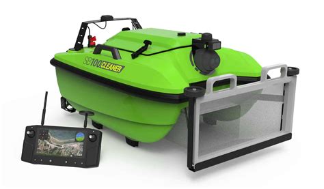 Sb Cleaner Water Surface Cleaning Robot Vessel For Harbours And Lakes