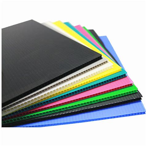 4mm Coroplast Sheets, Custom Color & Size, Free Sample, SGS Certified