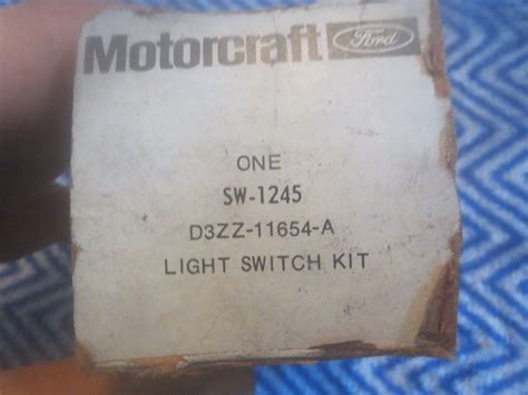 Nos Ford Mustang And Mach Headlight Switch D Zz