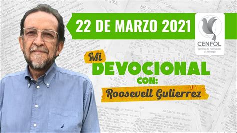 Devocional Bienaventurados los mansos por Roosevelt Gutiérrez