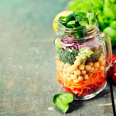 Thai Chickpea Salad In A Mason Jar Marie Tower Nutrition