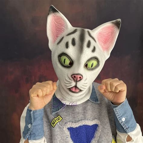 Realistic Cat Mask