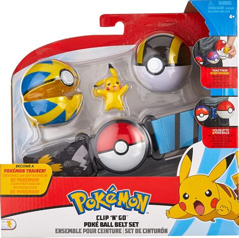 Pokemon Clip N Go Pok Ball Belt Set Wave 5 Ultra Ball Quick Ball