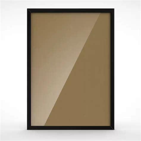 Moldura A2 60x42 Vidro Quadro Grande Poster Kit 3 Caixa Alta