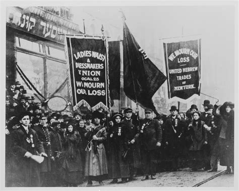 Protest after the Triangle Shirtwaist Fire, April 5, 1911 | Records of Rights