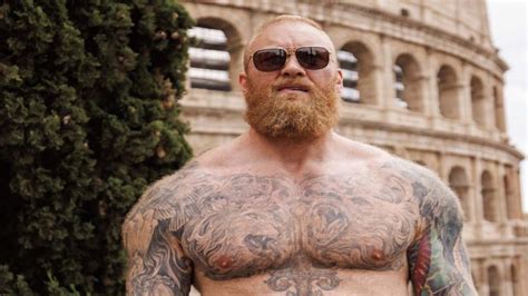 Strongman Legend Hafthor Björnsson Receives International Sports Hall ...