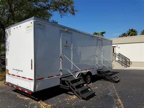 Perfect Wedding Details Vip To Go Luxury Restroom Trailers