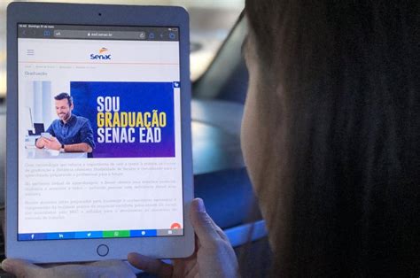 Senac Abre Vagas Gratuitas Em Cursos Ead Pessoas Que Fazem Parte Deste