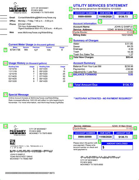 My Bill | McKinney, TX - Official Website