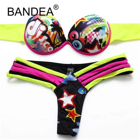 Bandea Bikini 2017 Newest Swimwear Women Sexy Bikini Push Up Strapless