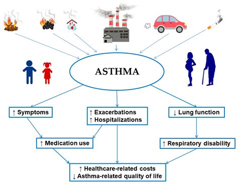 Ijerph Free Full Text Impact Of Air Pollution On Asthma Outcomes