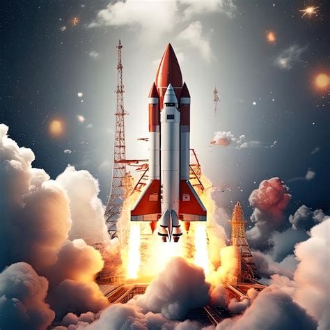 space shuttle   space premium ai generated image