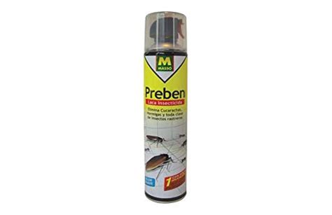 PREBEN Aerosol INSECTICIDA LACA CUCARACHAS Amazon es Jardín