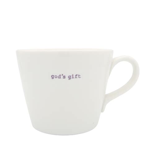 Keith Brymer Jones - Medium Mug - god's gift - 350ml