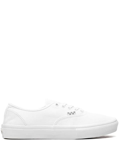 Vans Skate Authentic True White Sneakers White Farfetch