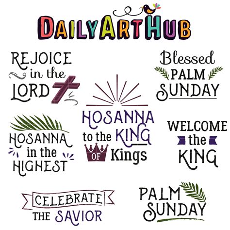 palm sunday clip art 1