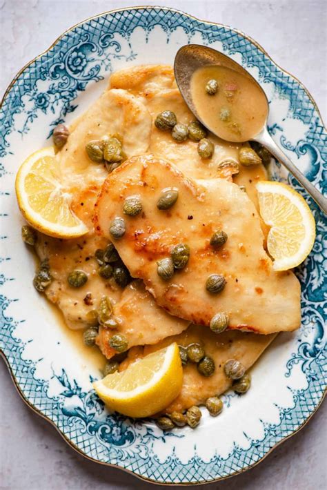 Chicken Piccata With Capers And Lemon Inside The Rustic Kitchen