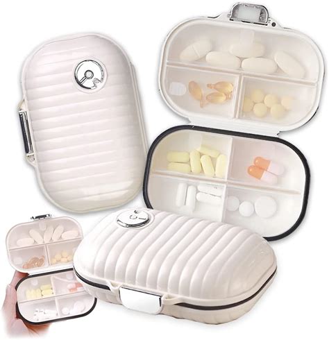 Amazon Portable Daily Pill Case Day Cute Travel Pill Organizer