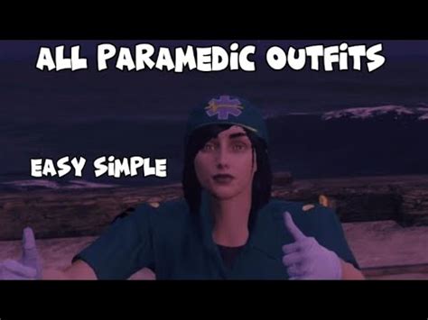 Updated How To Get All Paramedic Outfits GTA 5 Online Easy Simple