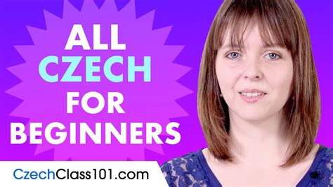 Learn Czech Today ALL The Czech Basics For Beginners YouTube