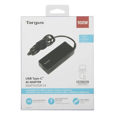 Chargeur D Ordinateur Portable Targus APA108EU Leroy Merlin