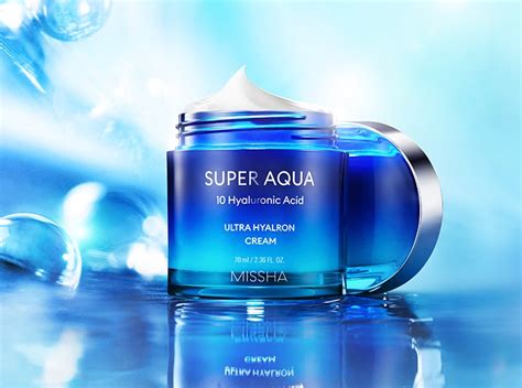 Крем для лица Missha Super Aqua Ultra Hyalron Cream Крем Missha