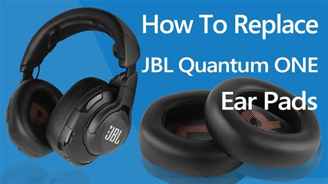 How To Replace JBL Quantum ONE Headphones Ear Pads Cushions Geekria