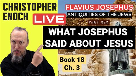 What Josephus Said about Jesus! - Antiquities - One News Page VIDEO