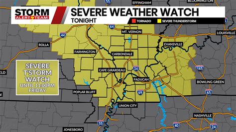 Severe Thunderstorm Watch June 30 2023 Kbsi Fox 23 Cape Girardeau