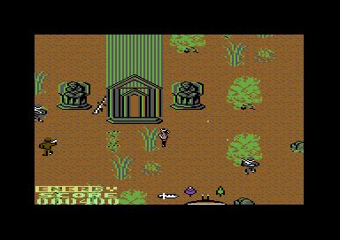 Screenshot Of Rambo First Blood Part II Commodore 64 1986 MobyGames