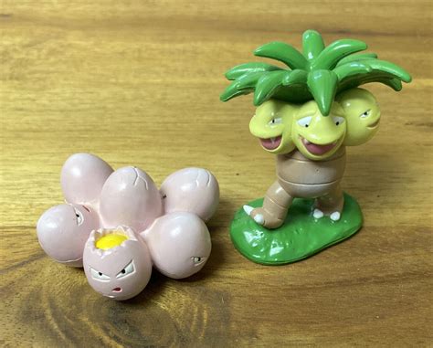 EXEGGCUTE EXEGGUTOR Pokemon TOMY CGTSJ Vintage Figures Values MAVIN