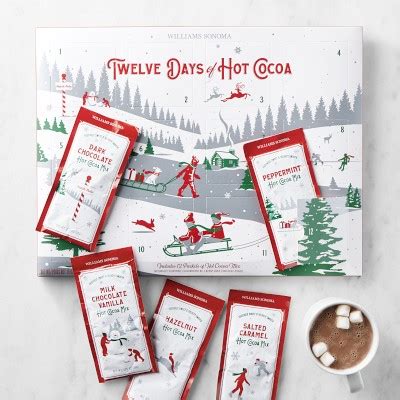 Days Of Hot Cocoa Advent Calendar Williams Sonoma