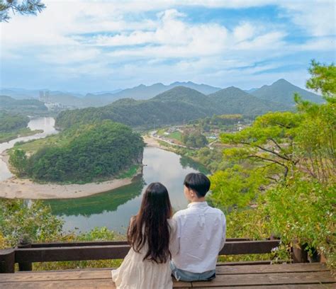 영월 한반도지형선암마을 절경이 좋은 강원도 놀거리 네이버 블로그