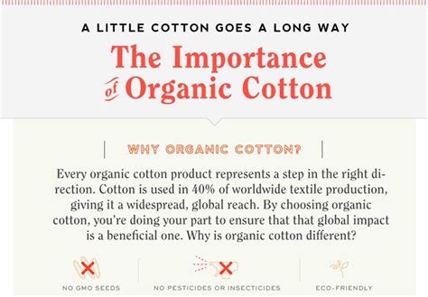 Infographic Why Organic Cotton Is The Most Ethical Choice Inhabitat