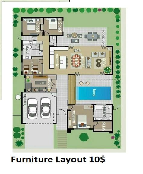 Make professional furniture layout of your house by Furniturexpert | Fiverr