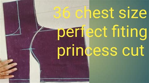 Princess Cut Blouse Cutting And Stitching Size Princess Cut Blouse