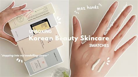 Korean Skincare Unboxing Swatches Review Beauty Of Joseon Cosrx