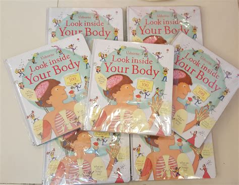 หนงสอเดก Look inside your body An Usborne Flap Book สนกไปกบ