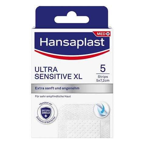 Hansaplast Ultra Sensitive Wundverband 5x7 2 Cm Xl